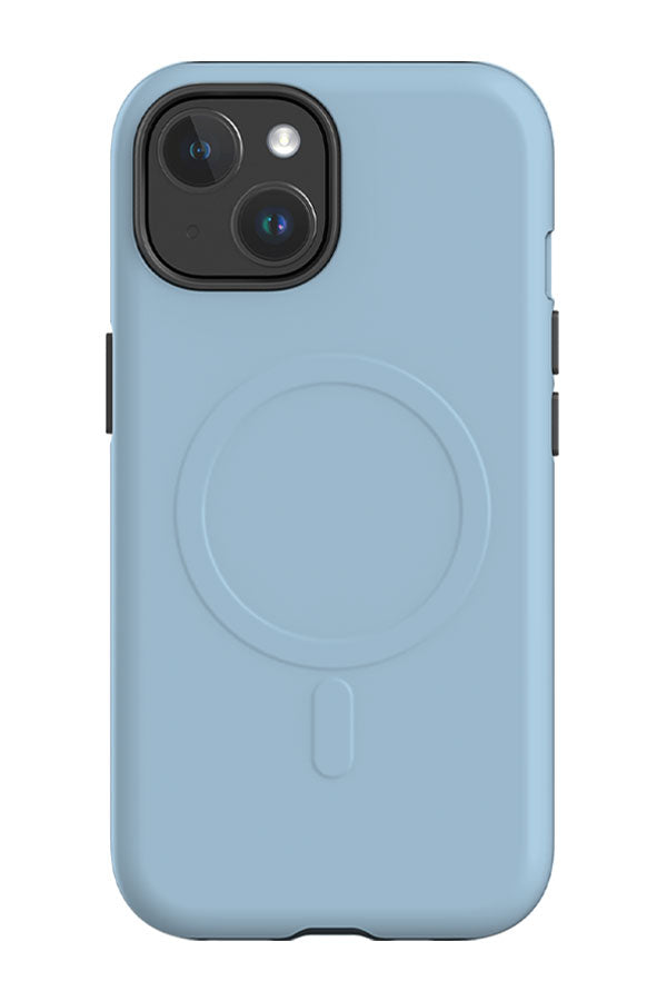 Plain Block Colour MagSafe Phone Case (Powder Blue) | Harper & Blake