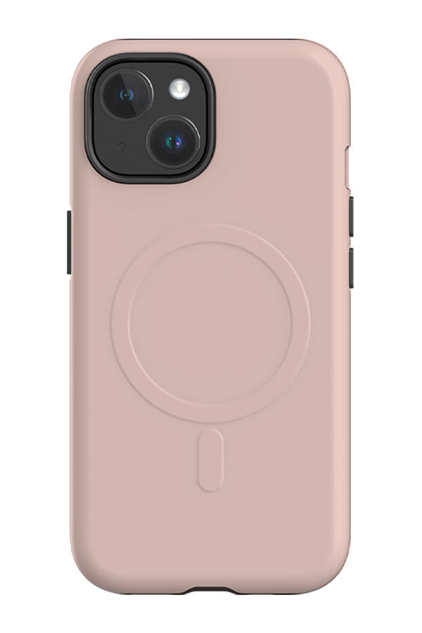 Still Tone Block Colour MagSafe Phone Case (Dusty Pink) | Harper & Blake