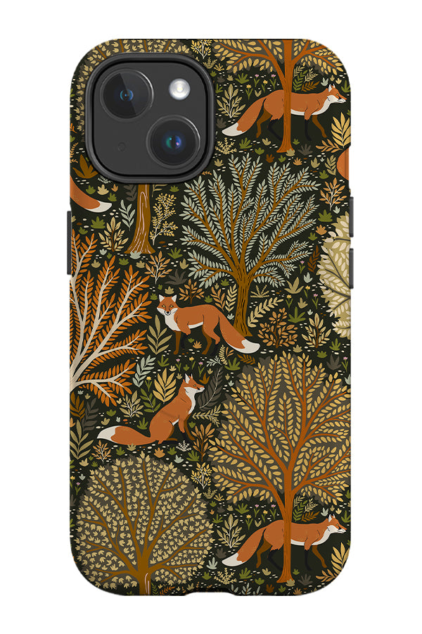 Woodland Fox by Serena Archetti MagSafe Phone Case (Green)