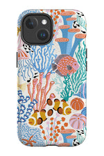 Coral Reef by Vivian Hasenclever MagSafe Phone Case (White)