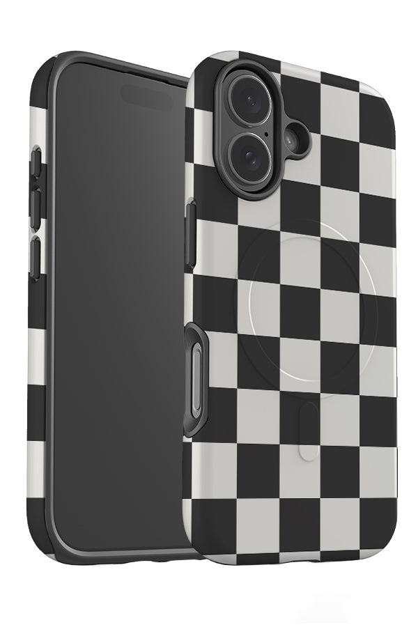 Still Check MagSafe Phone Case (Charcoal Stone) | Harper & Blake