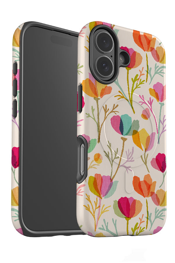 Poppies By Cecilia Mok MagSafe Phone Case (Rainbow) | Harper & Blake