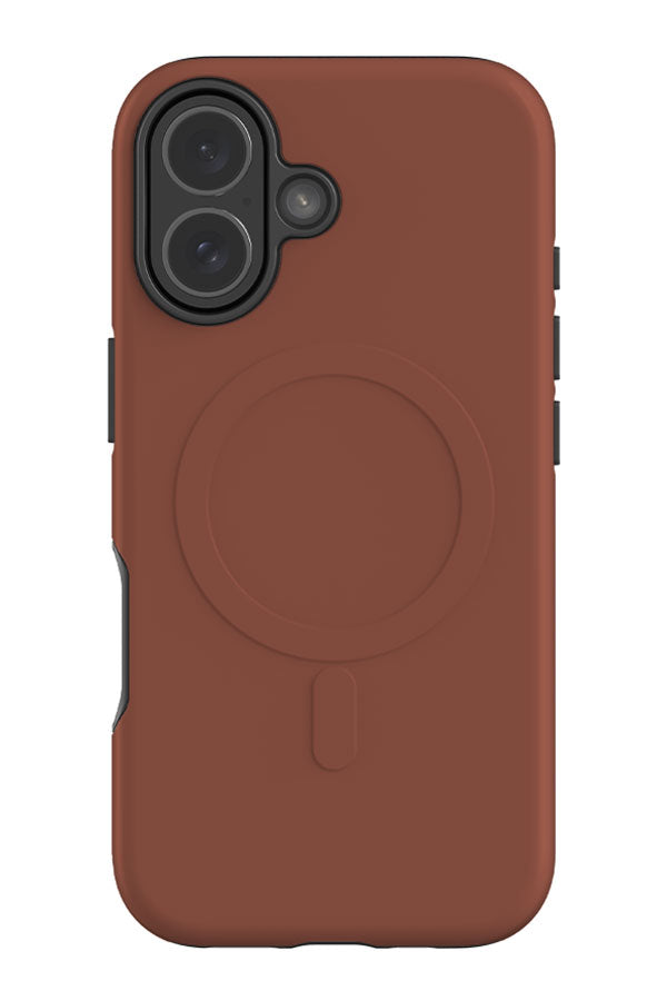 Still Tone Solid Colour MagSafe Phone Case (Clay Red) | Harper & Blake
