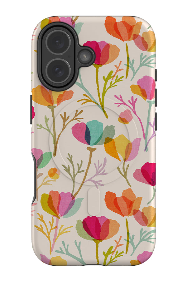 Poppies By Cecilia Mok MagSafe Phone Case (Rainbow) | Harper & Blake