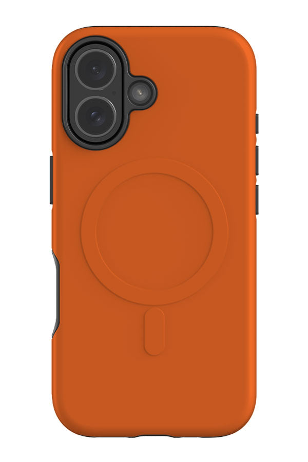 Still Tone Solid Colour MagSafe Phone Case (Signal Orange) | Harper & Blake