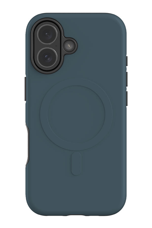 Still Tone Solid Colour MagSafe Phone Case (Slate Blue) | Harper & Blake