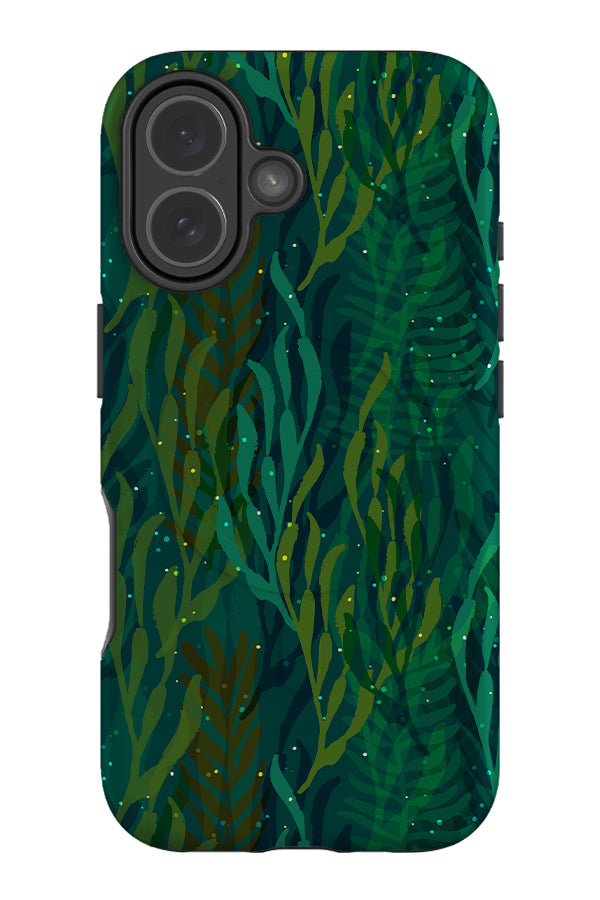 Underwater Forest By Cecilia Mok MagSafe Phone Case (Blue Green) | Harper & Blake
