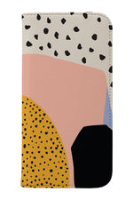 Bingo Abstract Wallet Case (Peach)