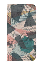 Abstract Geometric by Michele Norris Wallet Phone Case (Grey)