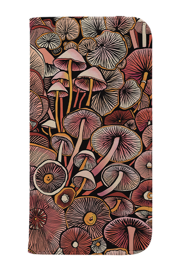 
                  
                    Pink Mushrooms by Freya's Prints Wallet Phone Case (Pink) | Harper & Blake
                  
                