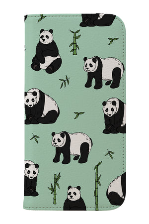 Panda Wallet Phone Case (Mint) | Harper & Blake