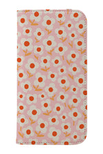 Daisy Fields by Helen Bowler Wallet Phone Case (Pink)