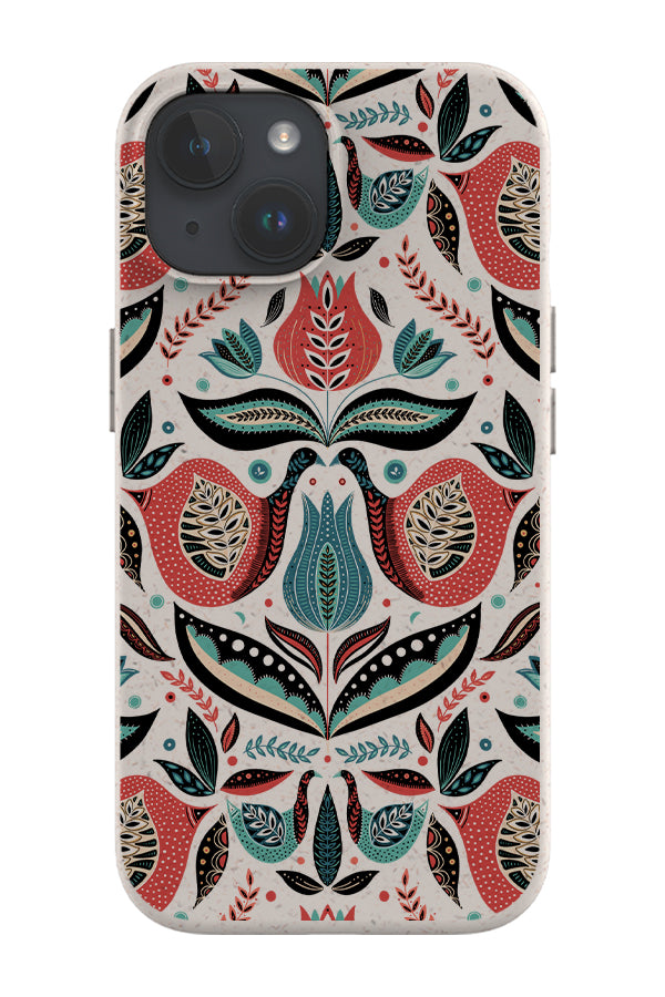Maxi Folk by Cassandra O’Leary Eco Bamboo Phone Case | Harper & Blake