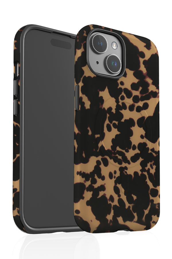 Tortoise Print MagSafe Phone Case (Beige) | Harper & Blake