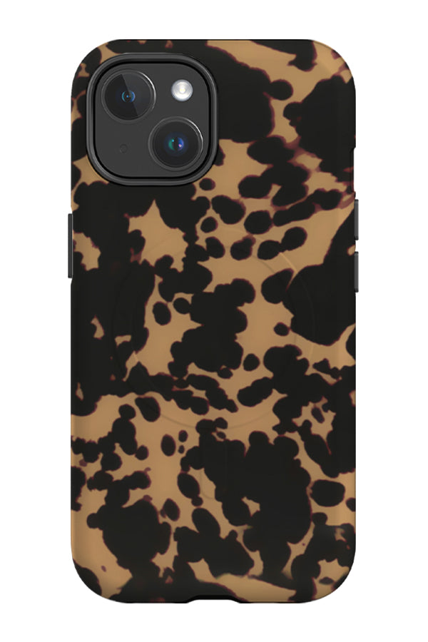 Tortoise Print MagSafe Phone Case (Beige) | Harper & Blake