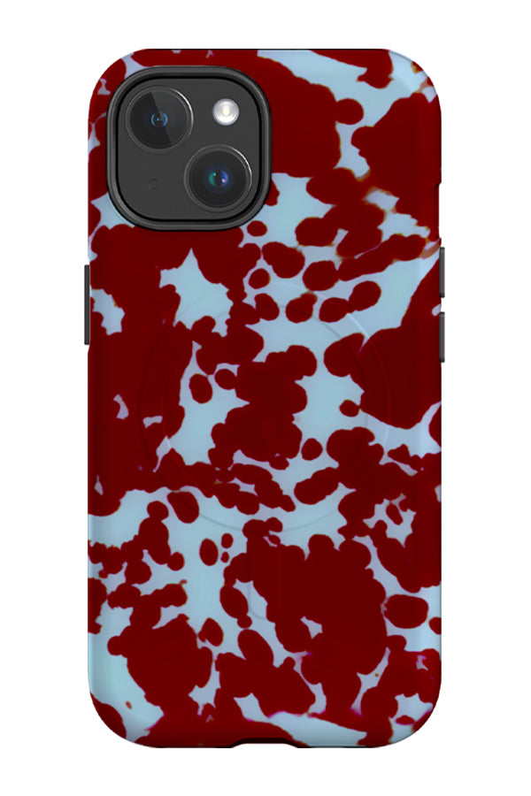 Tortoise Print MagSafe Phone Case (Red) | Harper & Blake