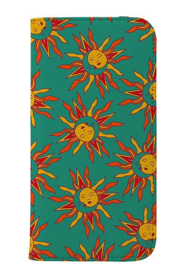 Moon and Sun Scatter Wallet Phone Case (Multi) | Harper & Blake