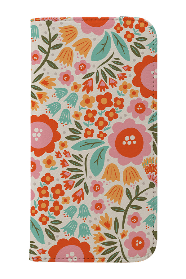 
                  
                    Floral Footpath by Helen Bowler Wallet Phone Case (White) | Harper & Blake
                  
                