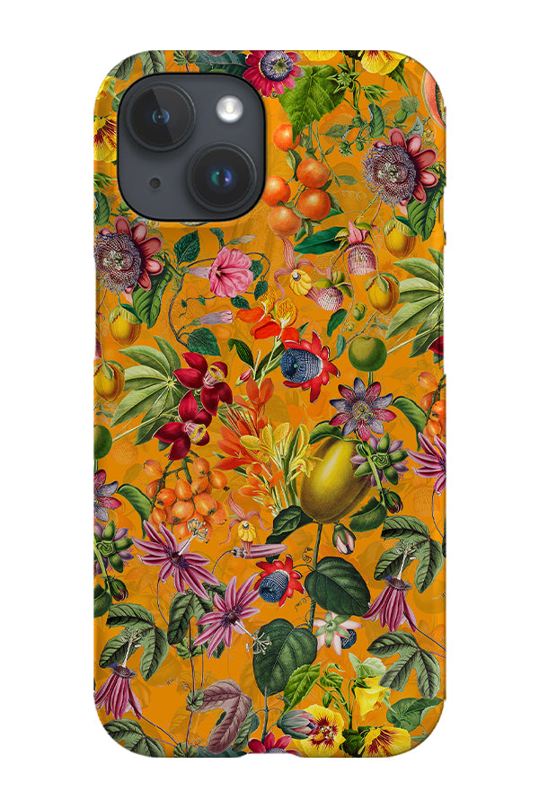Vintage Passiflora and Fruit By Uta Naumann Phone Case (Orange) | Harper & Blake