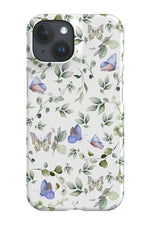 Soft Pastel Butterflies By Uta Naumann Phone Case (White)