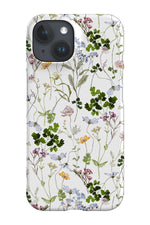 Soft Pastel Wildflowers By Uta Naumann Phone Case (White)