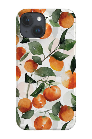 Watercolour Citrus Oranges By Uta Naumann Phone Case (White) | Harper & Blake