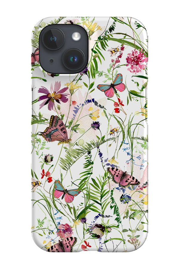 
                  
                    Midsummer Garden Butterflies By Uta Naumann Phone Case (White) | Harper & Blake
                  
                