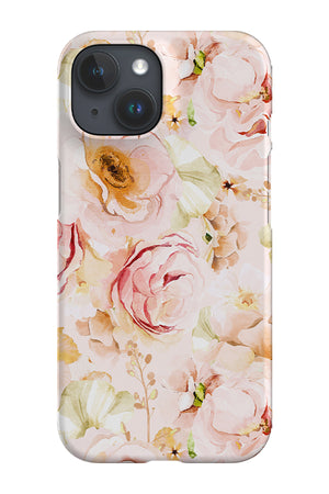 Watercolour Summer Pink Roses By Uta Naumann Phone Case (Pink) | Harper & Blake