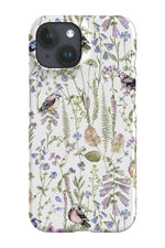 Foxglove and Garden Flowers By Uta Naumann Phone Case (Purple)