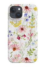 Midsummer Flowers By Uta Naumann Phone Case (White)