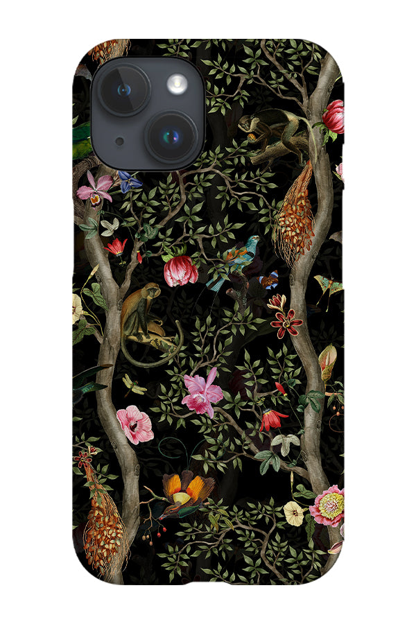 Chinoiserie Vintage Trees By Uta Naumann Phone Case (Black) | Harper & Blake