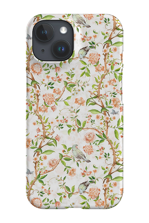 Chinoiserie Vintage Birds By Uta Naumann Phone Case (Cream) | Harper & Blake