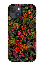 Vintage Exotic Hibiscus Flowers By Uta Naumann Phone Case (Black)