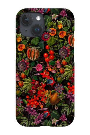 Vintage Exotic Hibiscus Flowers By Uta Naumann Phone Case (Black) | Harper & Blake