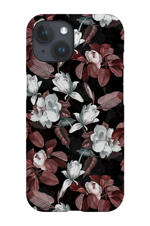 Vintage Large White Flowers By Uta Naumann Phone Case (Black) | Harper & Blake