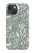 Jackalopes By Kristen Knechtel Phone Case (Green)