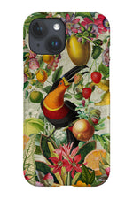 Tropical Vintage Toucan By Uta Naumann Phone Case (Green)