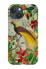 Vintage Yellow Bird of Paradise By Uta Naumann Phone Case (Yellow)