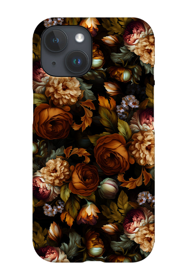 Botanical Vintage Moody Peonies By Uta Naumann Phone Case (Orange) | Harper & Blake