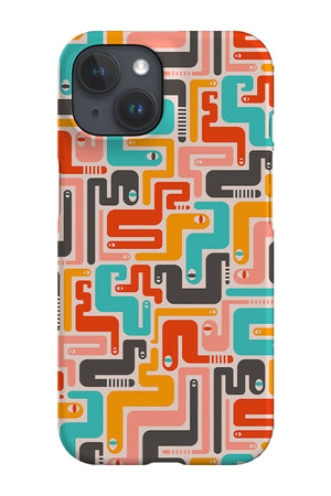 Retro Rattlers By Jackie Tahara Phone Case (Pastel) | Harper & Blake