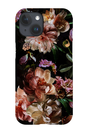 Lush Midnight Flowers By Uta Naumann Phone Case (Dark) | Harper & Blake