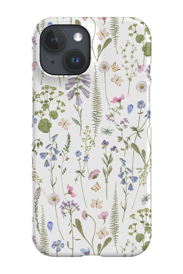 Midsummer Wildflowers By Uta Naumann Phone Case (White)