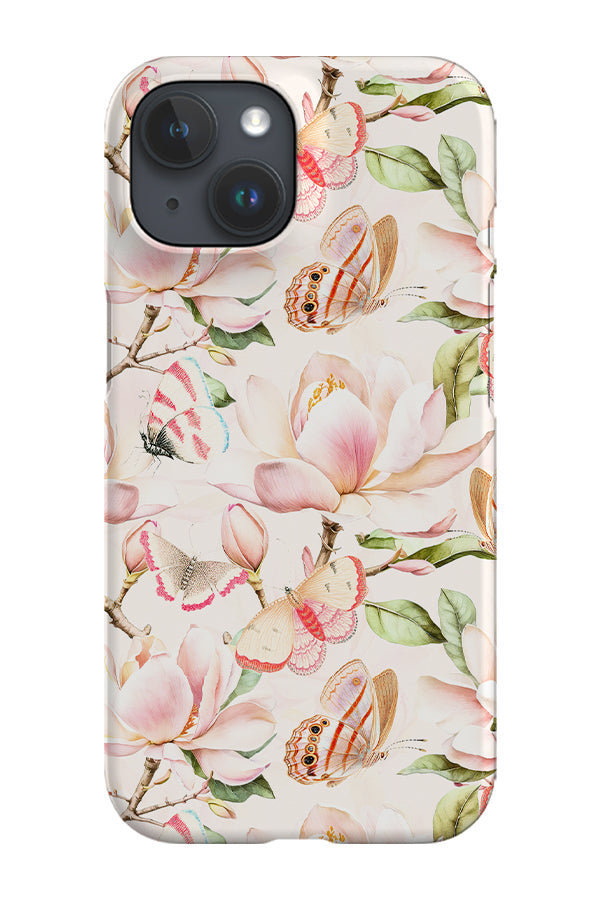 Pink Magnolia Butterflies By Uta Naumann Phone Case (Pink) | Harper & Blake