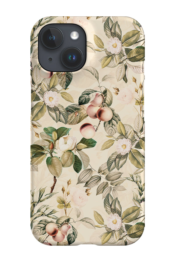 Vintage Magnolia Flowers By Uta Naumann Phone Case (Cream) | Harper & Blake