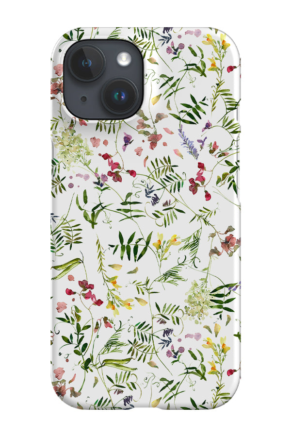 Garden Flowers By Uta Naumann Phone Case (White) | Harper & Blake