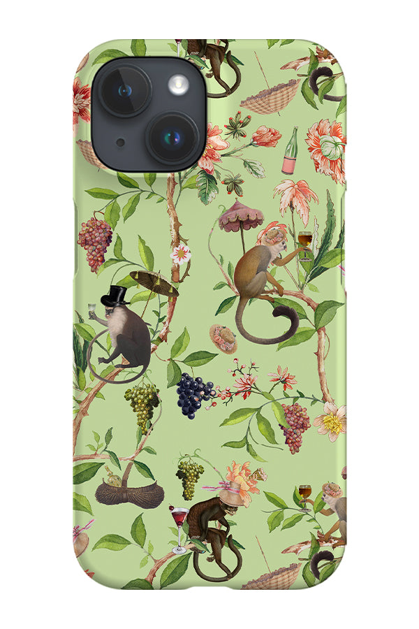 
                  
                    Antique Green Chinoiserie Monkeys By Uta Naumann Phone Case (Green) | Harper & Blake
                  
                