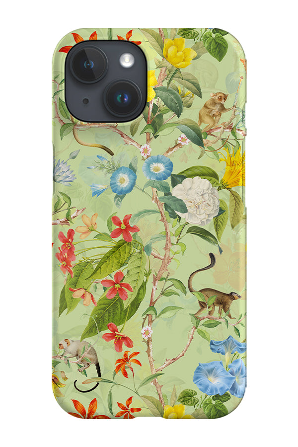 Exotic Chinoiserie Garden By Uta Naumann Phone Case (Green) | Harper & Blake