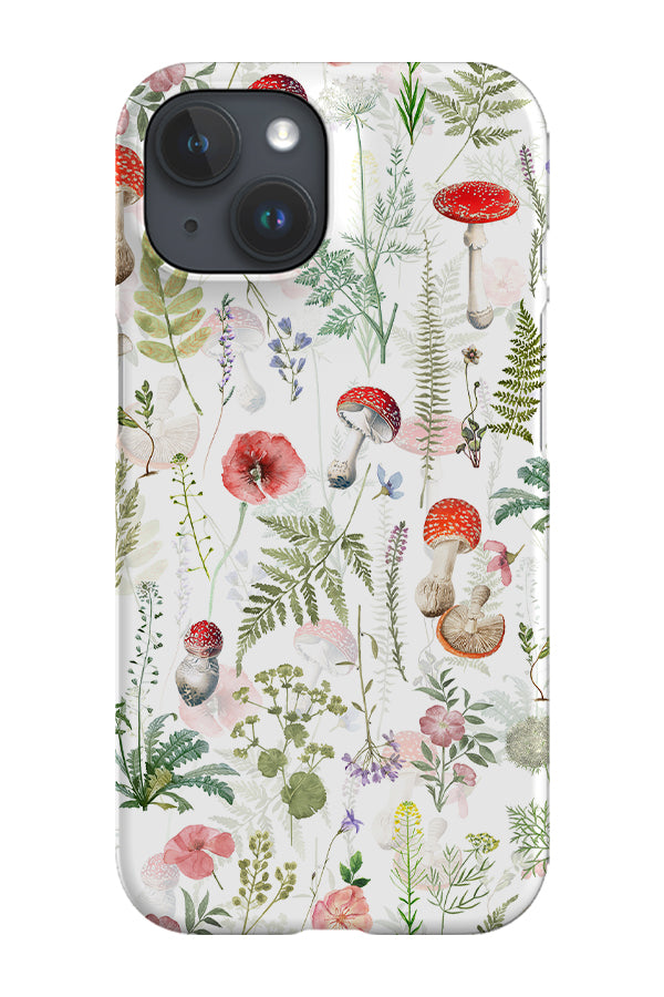 Midsummer Mushrooms By Uta Naumann Phone Case (White) | Harper & Blake