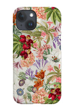 Exotic Tropical Hibiscus By Uta Naumann Phone Case (White)