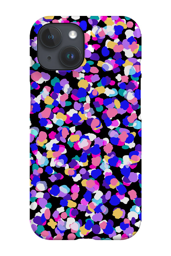 Party Spot by Rachel Parker Phone Case (Blue Black) | Harper & Blake